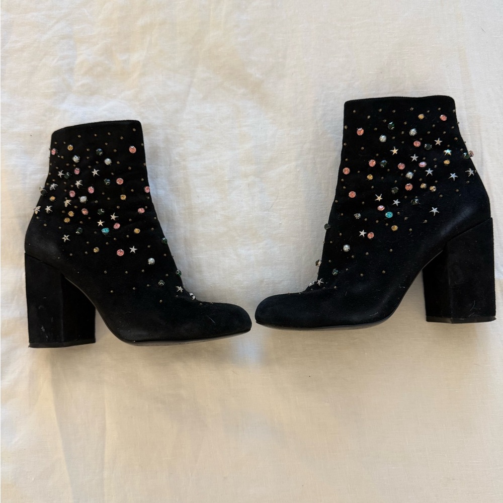 Steve Madden Embellished Ankle Boots